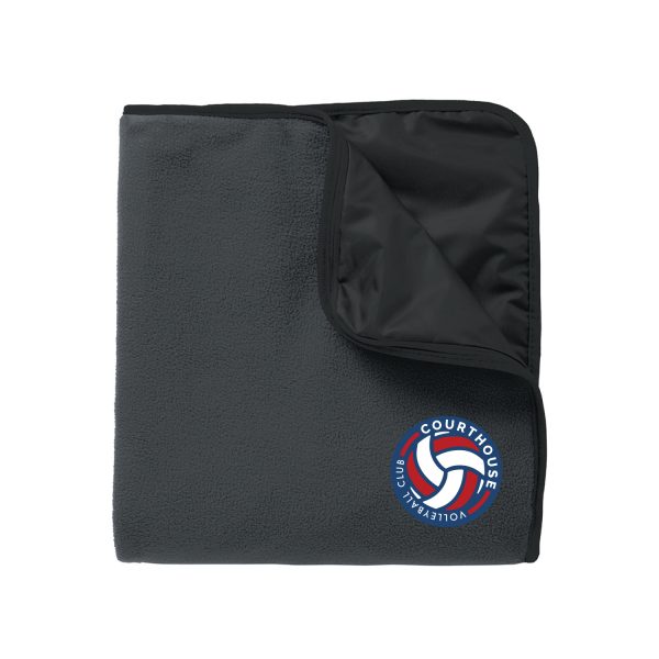 Port Authority® Fleece & Poly Travel Blanket